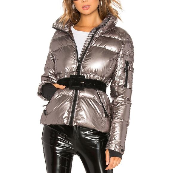 Sam Freestyle Silver Nylon Jacket Size M - Picture 1 of 4